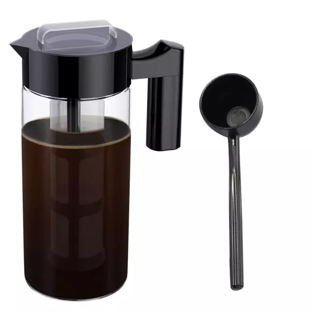 450/600ML Portable Airtight Cold Brew Iced Coffee Maker Tea Infuser Cold  Brew Coffee Kettle Brewing Travel Pitcher - AliExpress