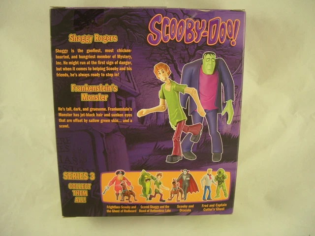 SCOOBY-DOO SHAGGY AND Frankenstein's Monster Action Figures Series 3 £ ...