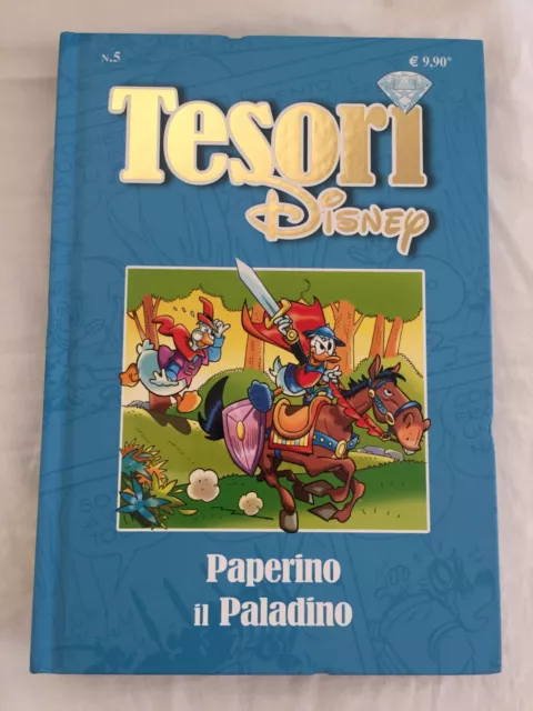 fumetto Tesori Disney n. 5 - PAPERINO IL PALADINO piccoli difetti