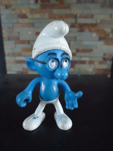 Figurine Schtroumpfs Ceji - Grand Schtroumpf Flexible, Neuf Sous Blister