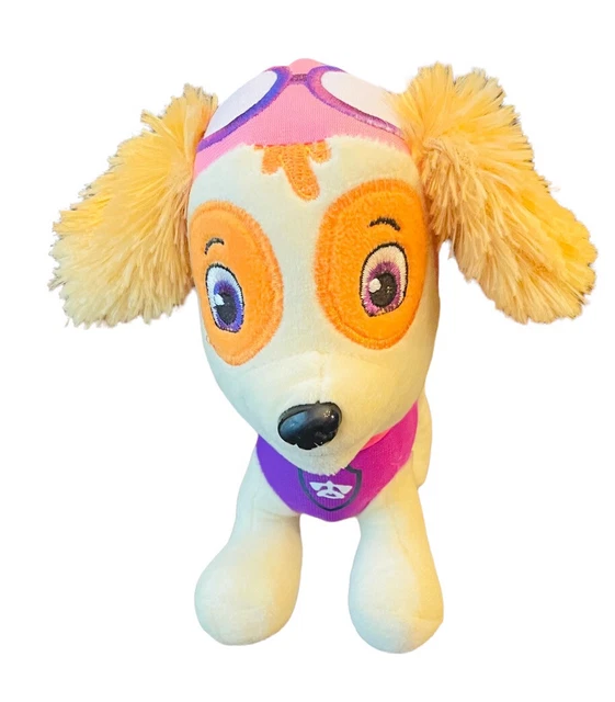 PAW PATROL SKYE Plush 8” Dog Puppy Stuffed Animal Pink £6.58 PicClick UK