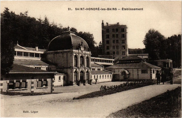 CPA St-HONORÉ-les-BAINS - Etabl. (457272)