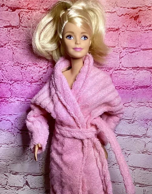 Fashion Doll Dressing Gown / Robe. Suit Barbie or Similar. Made In Qld.