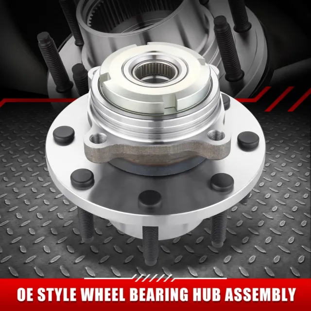 For 99-01 Ford F250 F350 Super Duty AWD/4WD Front Wheel Bearing & Hub Assembly