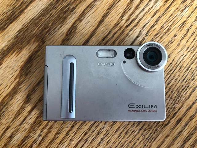Casio EXILIM EX-S2 2.0MP Digital Camera Wearable Card Camera