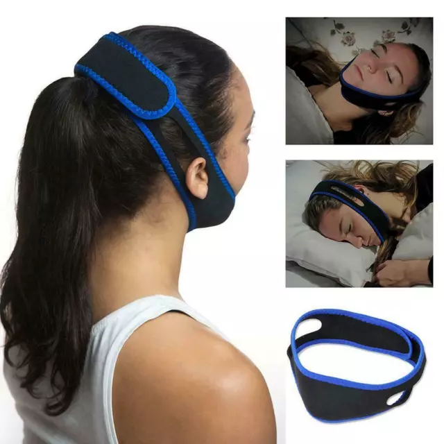 Anti Snoring Chin Strap Sleep Apnea Snore Stop Belt Snoreless Jaw Solution b 02