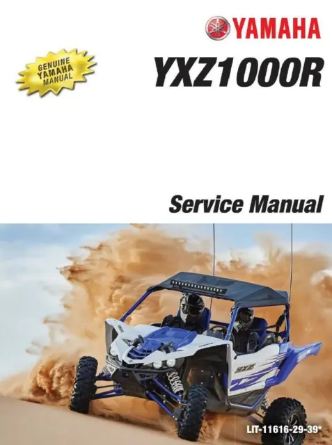2016  Yamaha YXZ1000R YXZ 1000R SxS repair shop service manual