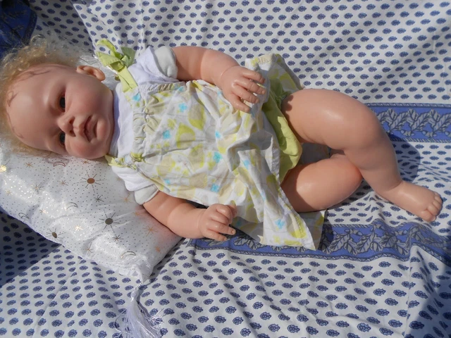 Lot De Vêtements Pour Bébé Fille 3 Mois Ou Poupée Reborn (55cm) - 9 Pièces, Occasion Très Bon état