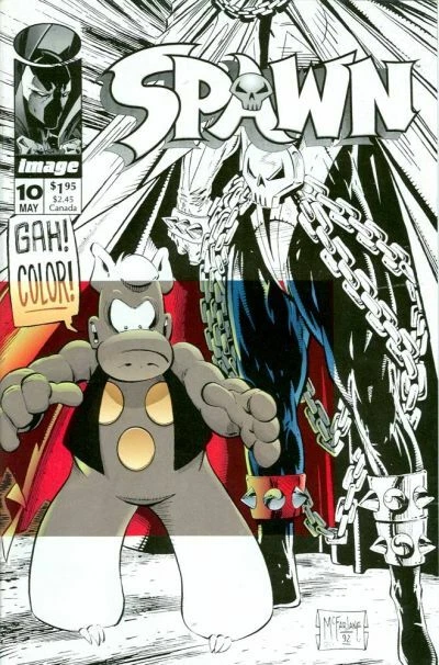 Spawn #10 Todd McFarlane Image Comics May 1993 VFNM