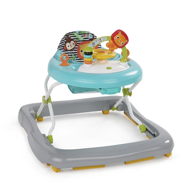 Baby Walker Removable Activity Toy Station Seat Pad Toddler Chair Push Walking