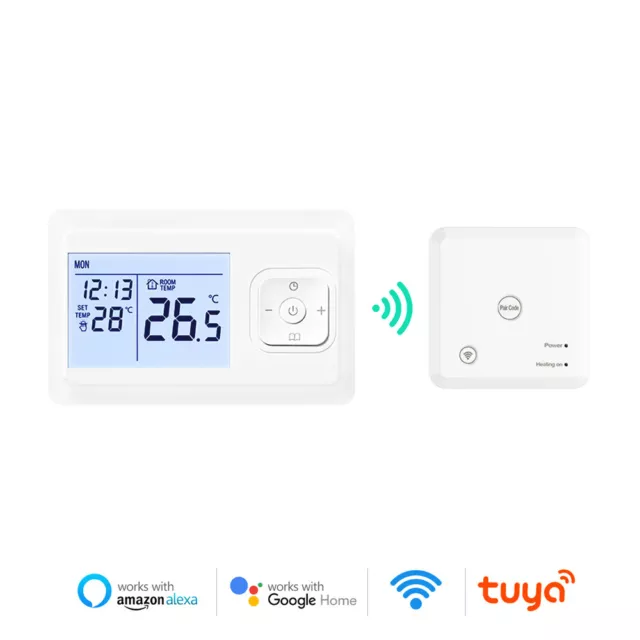 WiFi RF Smart Thermostat Gas Boiler Room Heating Temperature Controller bohekeji