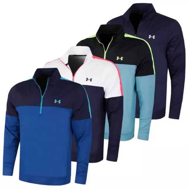 Under Armour Mens UA Storm Half Zip 4-Way Stretch Golf Sweater 38% OFF RRP