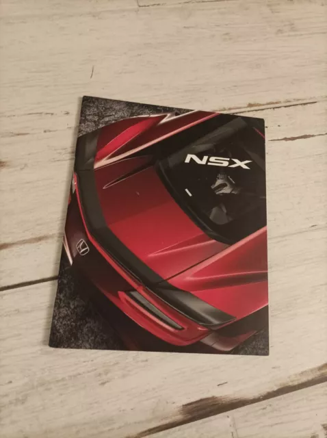 Catalogue /  Brochure HONDA NSX 2016