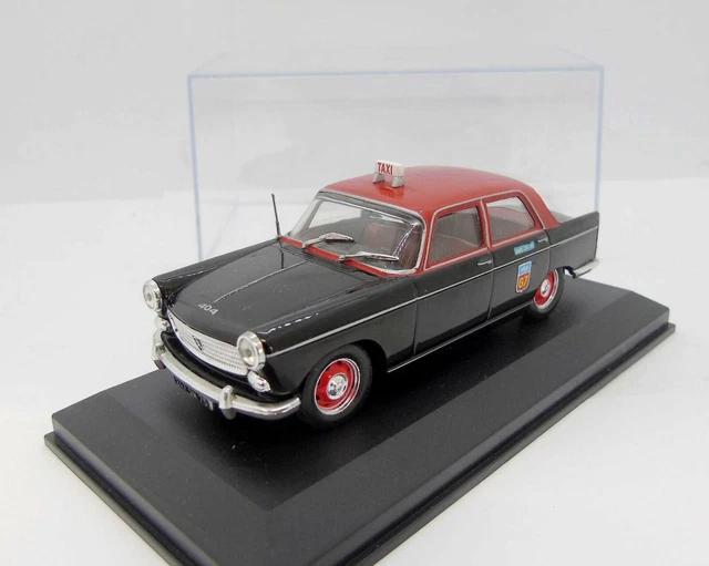 35229 Ixo / Altaya / Peugeot 404 Taxi Parisien G7 1962 1/43