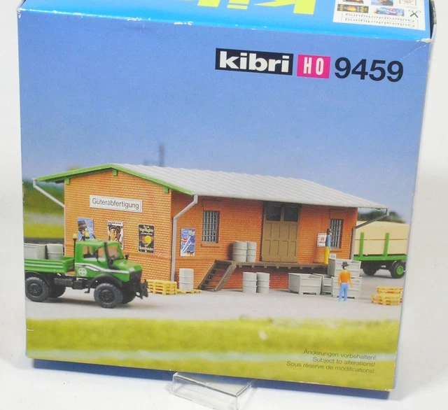 H0 GÜTERSCHUPPEN BAUSATZ Kibri 9459 neuw. OVP EUR 16,50 - PicClick DE