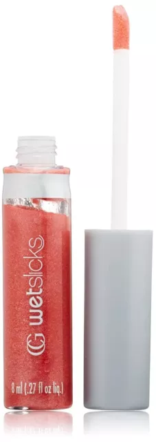 CoverGirl Wetslicks Lipgloss, Peaches N Gleam 345, 0.27 Ounce Package