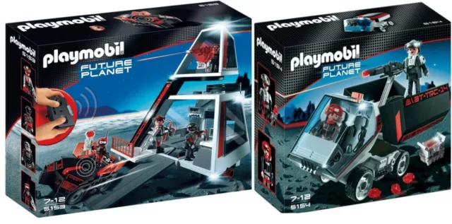 Playmobil® 5153 Darksters Tower Station + 5154 Darksters Truck von 2012 - Neu