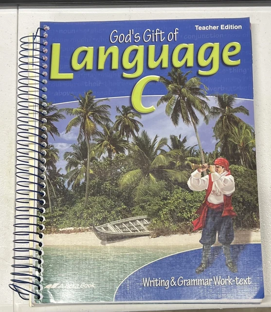 ABEKA GOD’S GIFT Of Language A 2nd Edition Teacher Edition