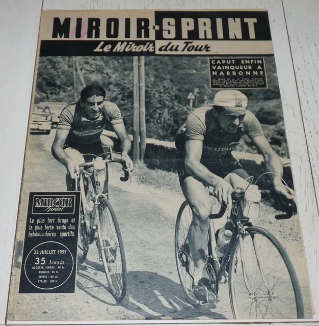 Magazine / revue Miroir Sprint n° 216 du 31/07/1950 Kubler Tour de Fra