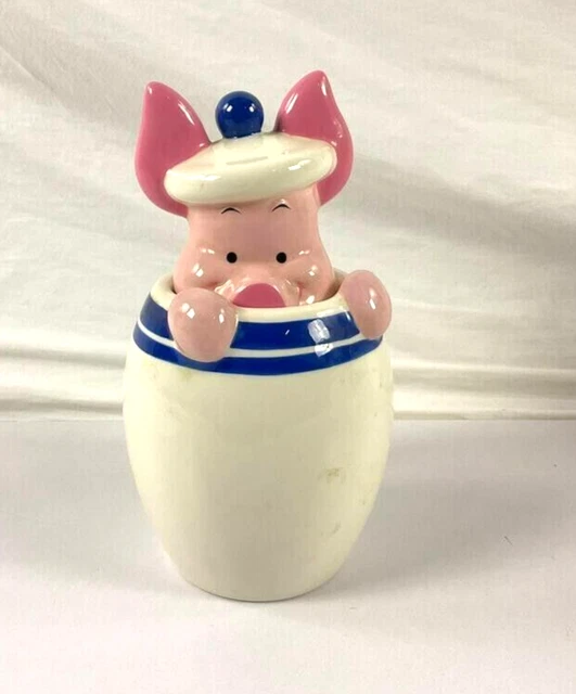 Disney Winnie the Pooh Piglet Peek a Boo Cookie Jar/Canister