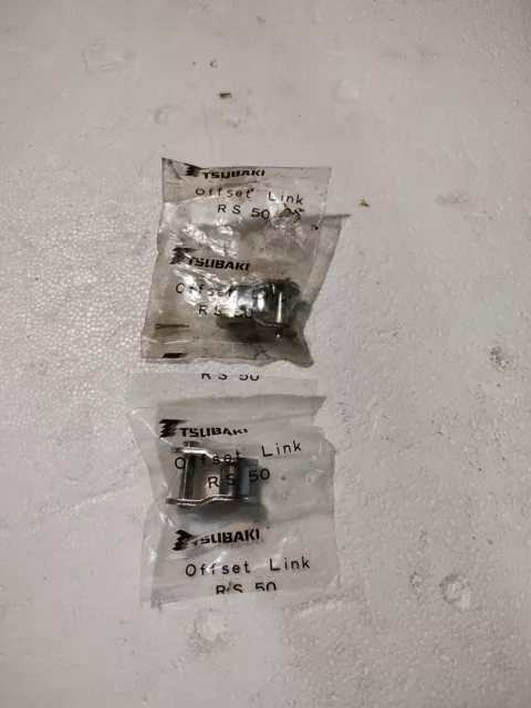 (2pack) Tsubaki 50NP O/L Offset Roller Chain Link #50NP Japan