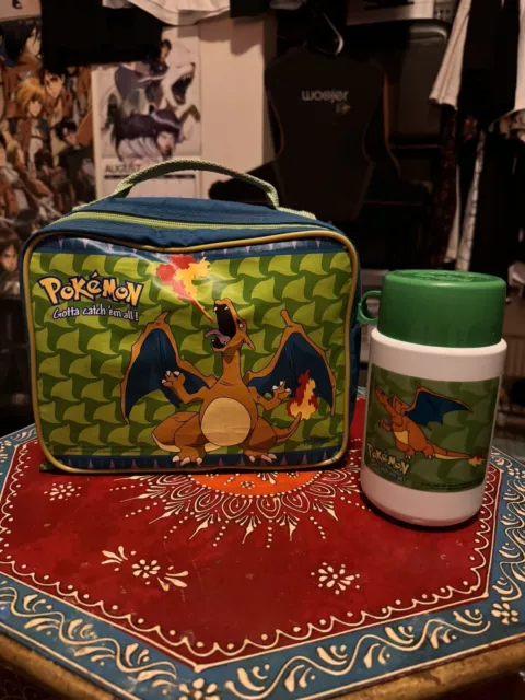 Vintage 2000 Pokemon Lunchbox With Thermos Retro Y2K Nintendo
