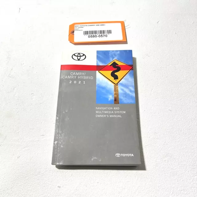 Owners Manual User Guide Toyota Camry / Hybrid 2021 OEM