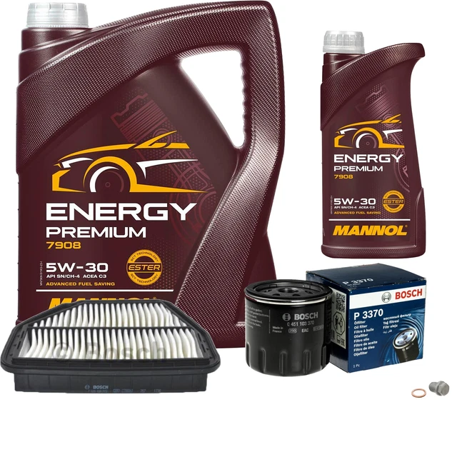 Produktbild von Inspektionspaket Wartungspaket Filterset Mit Energy Premium 5W-30 6L