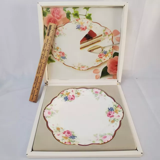 Mikasa Rosemead Wellington Cake Plate FX013/592 New Bone China