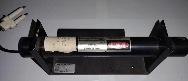 Melles Griot Laser 3203H-PC-06 with Analect Instruments Holder MFG July 1989