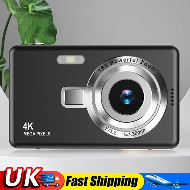4K HD 1080P Digital Camera 16X Zoom Autofocus Vlogging Camera Camcorder ...