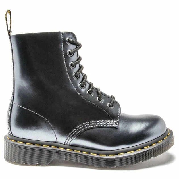 SIZE 7 41 Dr Doc Martens 1460 Pascal Silver Chroma Metallic