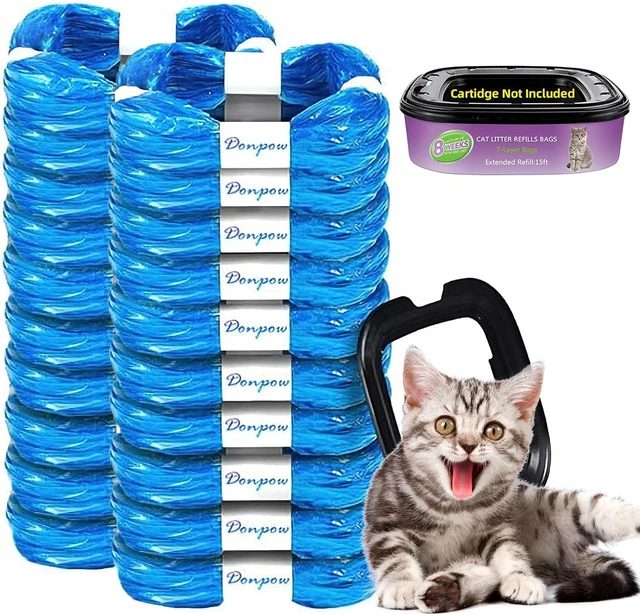 20 Pack Cat Litter Refills Scented Bag Compatible with Your Standard and plus Ge
