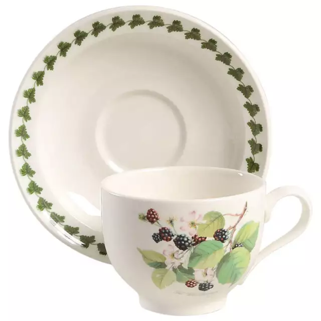 Portmeirion Pomona Traditional Cup & Saucer With Laurel 6604323