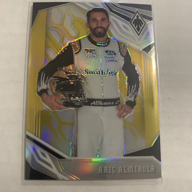 Aric Almirola 2020 Panini Chronicles Phoenix Gold Prizm SP 6/10 NASCAR Racing