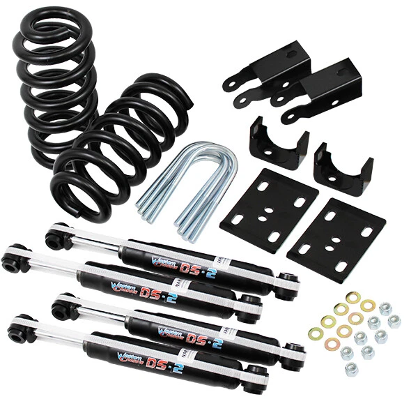 197387 CHEVY C10 Western Chassis Complete Lowering Kit 4" Front 5