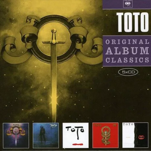 5cd Original Album Classics (Toto/Hy Dra/Turn Back/Toto Iv/Isolation) by Toto