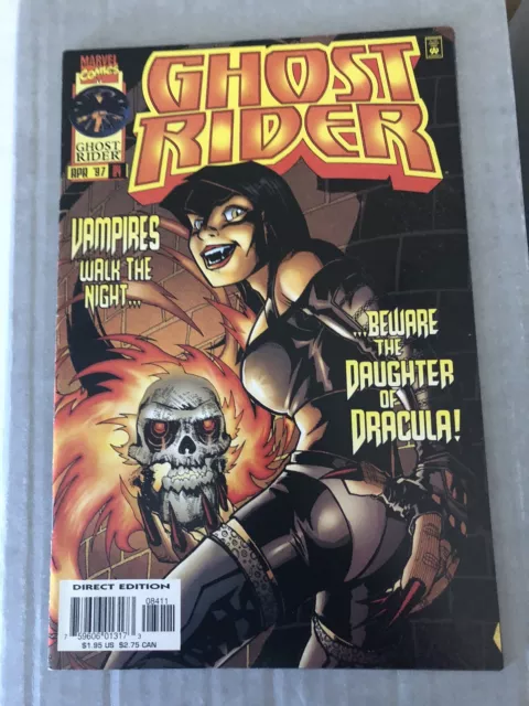 Ghost Rider #84 (Marvel 1997) Low Print Run Htf Vf/Nm Lilith Dracula Hot