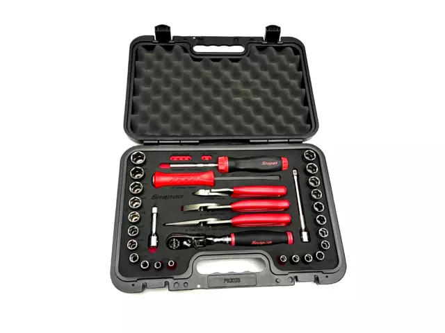 Snap-On Tools NEW 33pc 3/8 Drive General Service Set Case & Foam ONLY  233FSMBFR