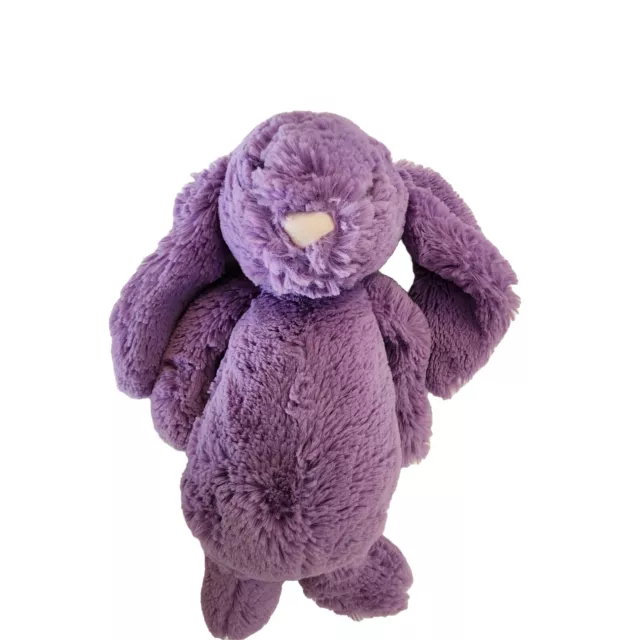 Jellycat Purple Bashful Iris Bunny Rabbit Plush Soft Toy Stuffed Animal 12"