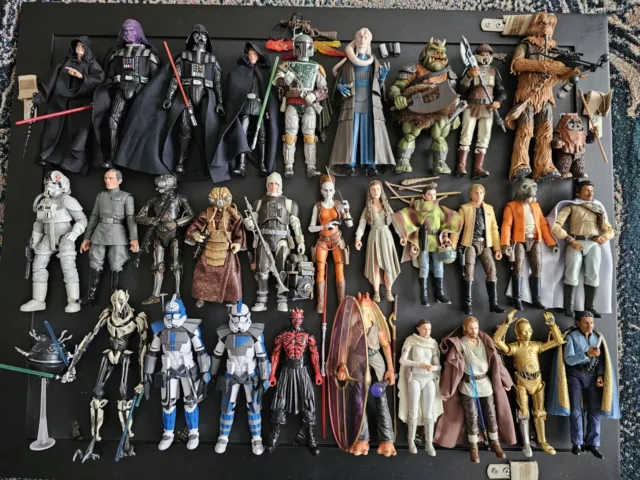 Hasbro Star Wars Black Series Lot Loose 6 Inch Action Figures