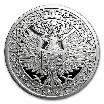 2 oz .999 FINE Silver Round - Destiny Coin Knight: The Raven - IN STOCK!!