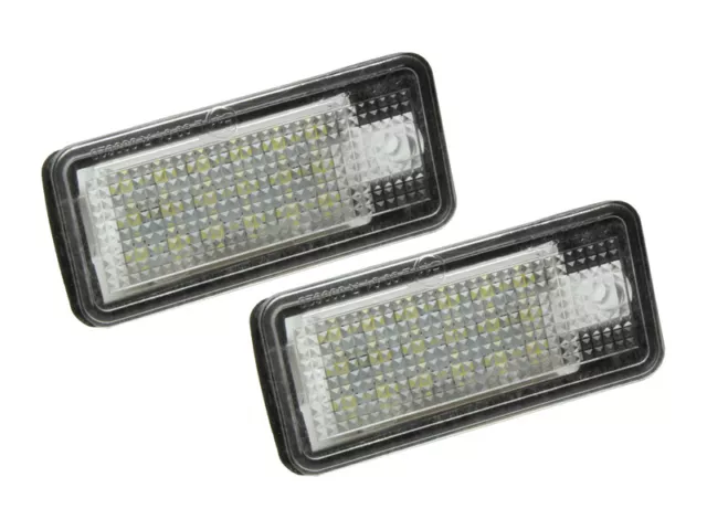 18 SMD LED Nummernschildbeleuchtung Modul Audi A6 C6 (4F) BJ. 05-09 E-Prüfzeiche 2