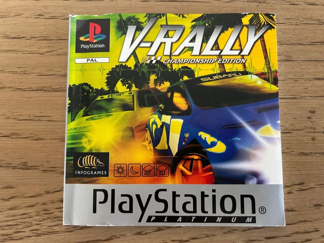 Lot De 4 Jeux PS1 (PlayStation 1) PAL : Formula 1 + Formula 1 97 + V-Rally + Ace Combat 3 - Avec Notices - Très Bon état