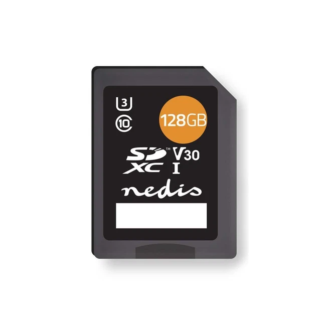 Tarjeta de memoria Nedis SDXC 128 GB 80 MB/s UHS-I