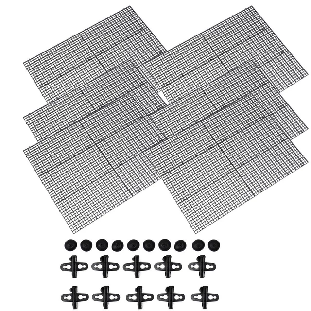 Divisori Per Acquario In Plastica - 4 Pezzi Con Ventose, 30x15 Cm - Foto 9