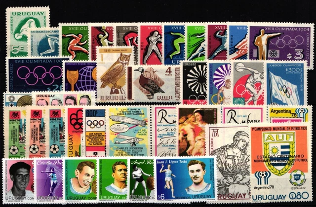 Uruguay Lot Sammlung postfrisch ** MNH #ZK648