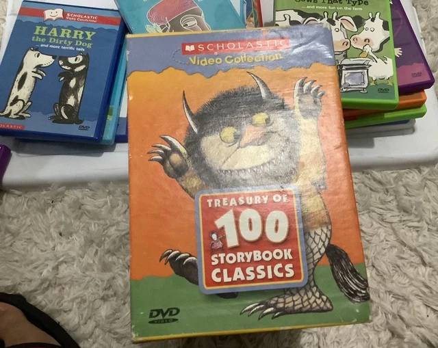 SCHOLASTIC TREASURY OF 100 Storybook Classics (DVD, 2008, 16-Disc
