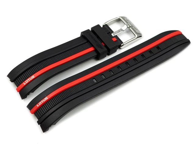Bracelet Montre En Silicone Noir - Largeur 10 Mm - Style Roger Tallon - Neuf Jamais Porté