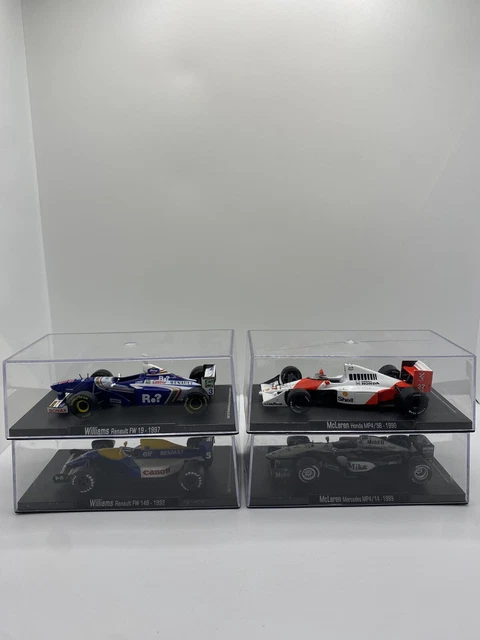 1/43 Ixo Lot Voitures F1 : Mclaren + Williams Renault